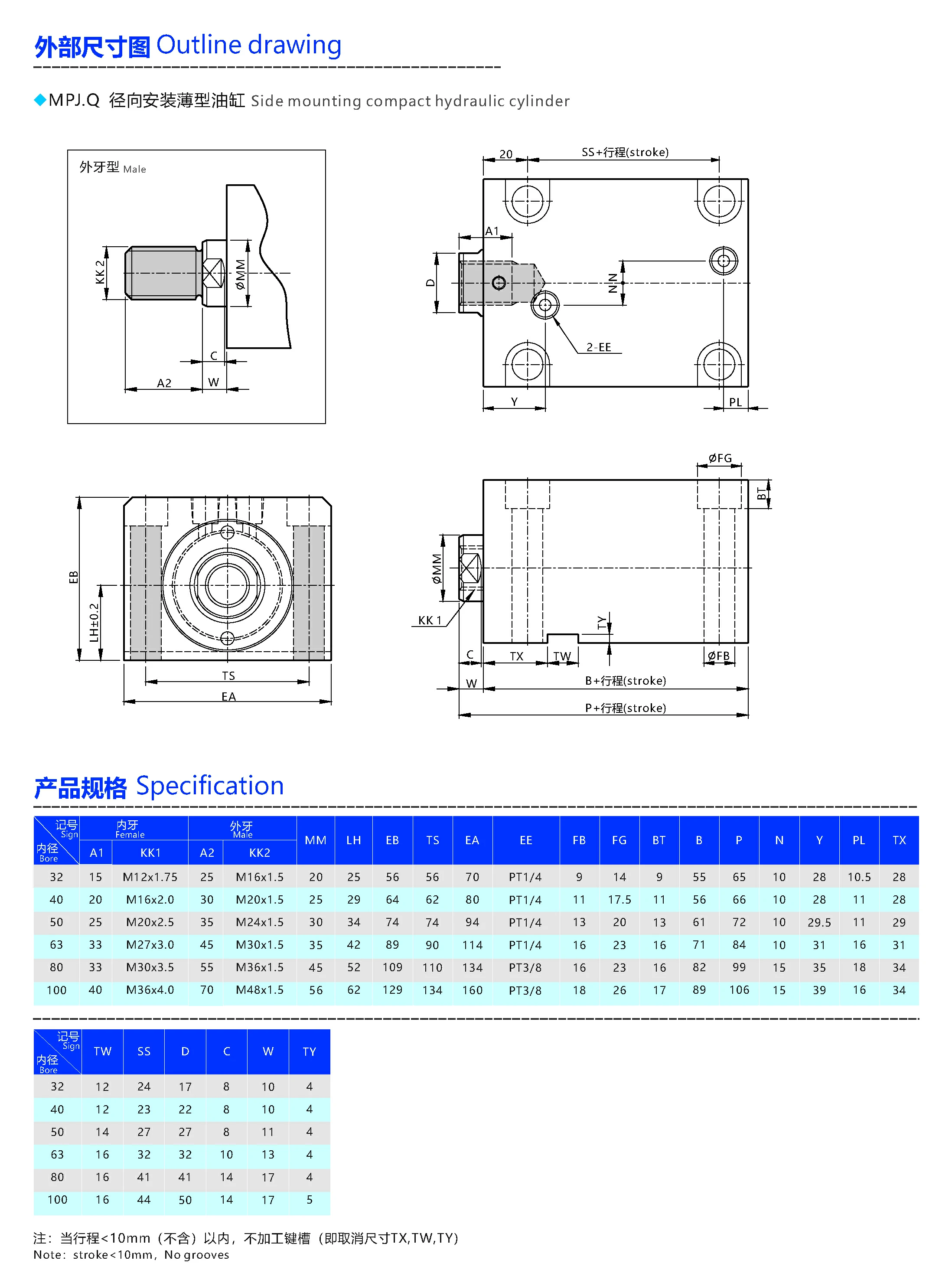 MPJ.Q径向安装薄型油缸.webp